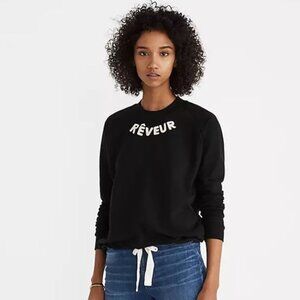 Madewell Reveur Drawstring Oversized Sweatshirt size XXS